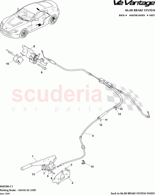 Part Diagram for Aston Martin A4G432C564CA