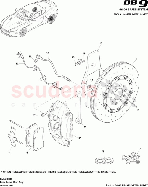 Part Diagram for Aston Martin AD23-2C465-HA
