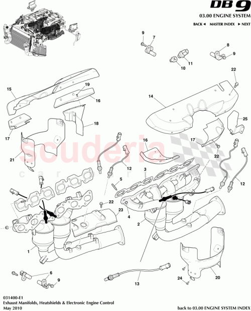 Part Diagram for Aston Martin AD23-C5K286-AA