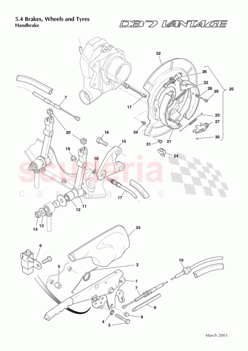 Part Diagram for Aston Martin 28-84700
