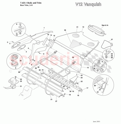 Part Diagram for Aston Martin 1R12-835246-AA