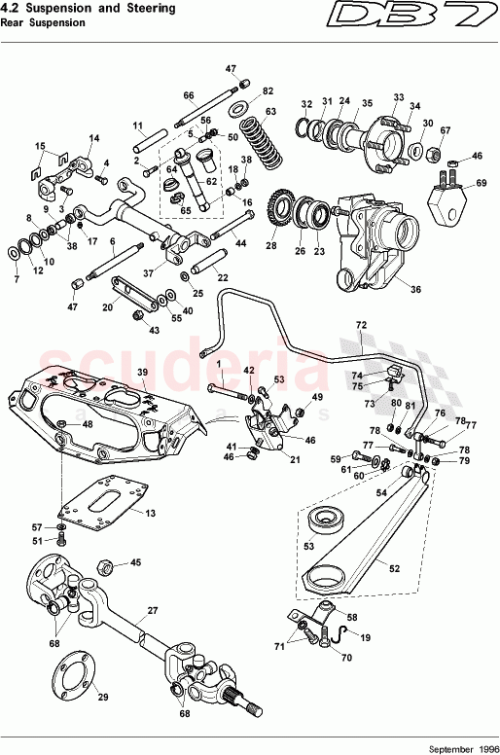 Part Diagram for Aston Martin 26-83845