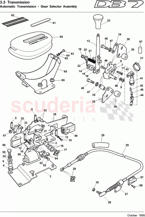 Part Diagram for Aston Martin 42-81660