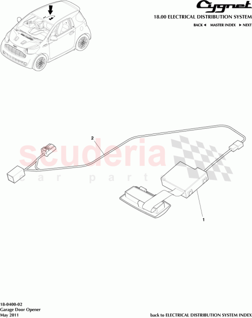 Part Diagram for Aston Martin AY2Y-19A338-AA