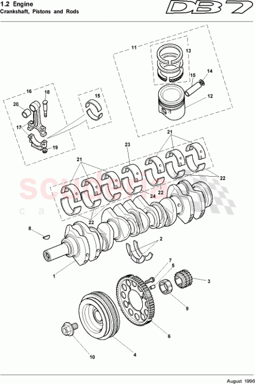 Part Diagram for Aston Martin 02-80051