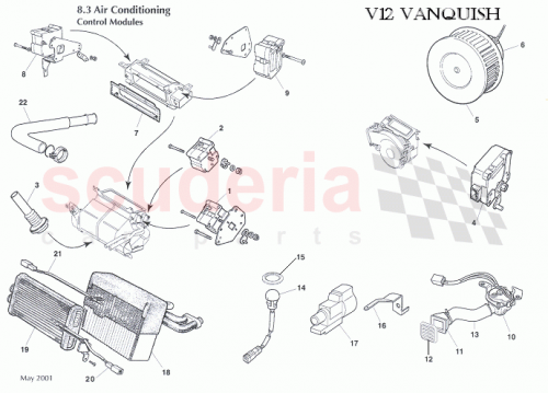 Part Diagram for Aston Martin MLA6440AE