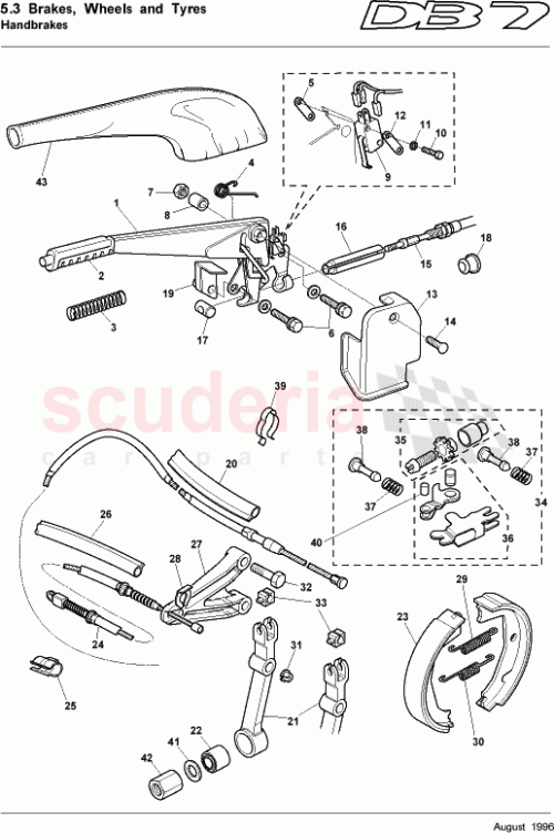 Part Diagram for Aston Martin 30-90157