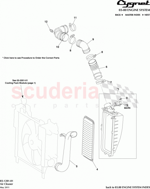 Part Diagram for Aston Martin 90099-00289