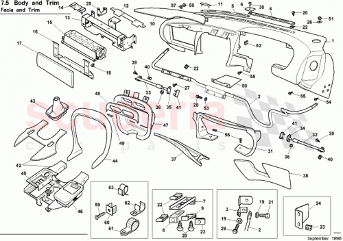 Part Diagram for Aston Martin 69-83872