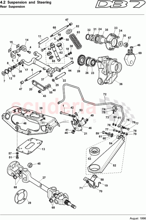 Part Diagram for Aston Martin 26-80242