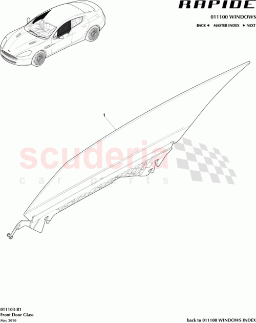 Part Diagram for Aston Martin AD43-F21410-AG