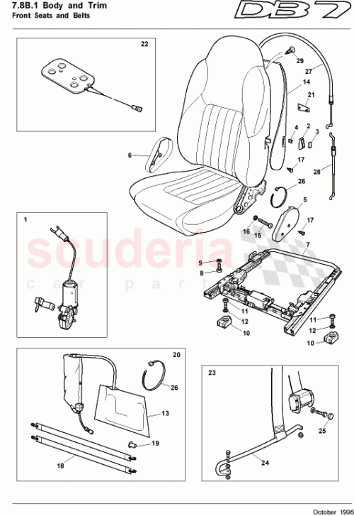 Part Diagram for Aston Martin 697619