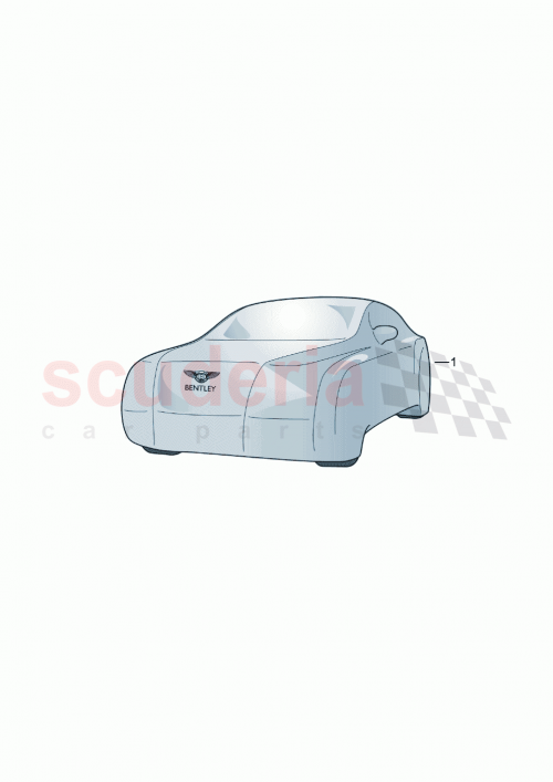 Part Diagram for Bentley JNV861985D