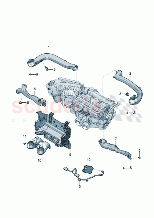Part Diagram for Bentley 971 819 151 C