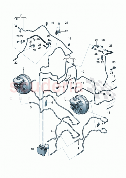Part Diagram for Bentley N91171103