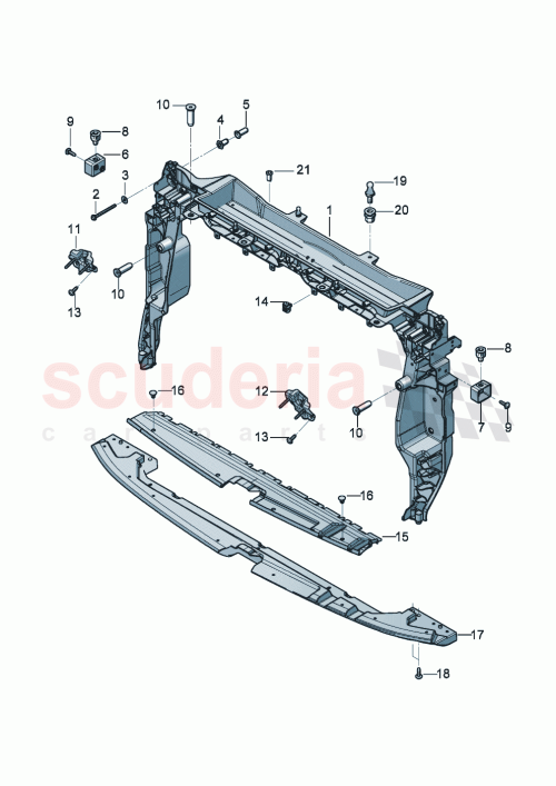 Part Diagram for Bentley 3SA806221