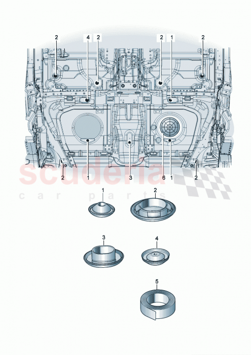 Part Diagram for Bentley 298201063