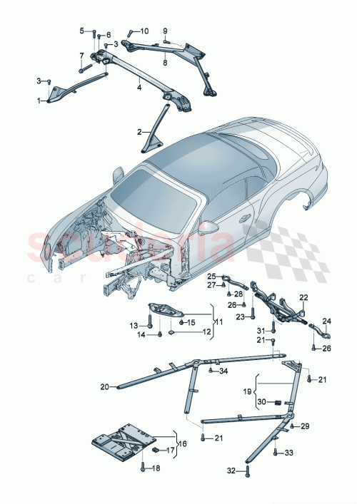 Part Diagram for Bentley N10668301