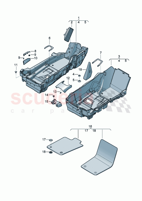 Part Diagram for Bentley 3SD863275