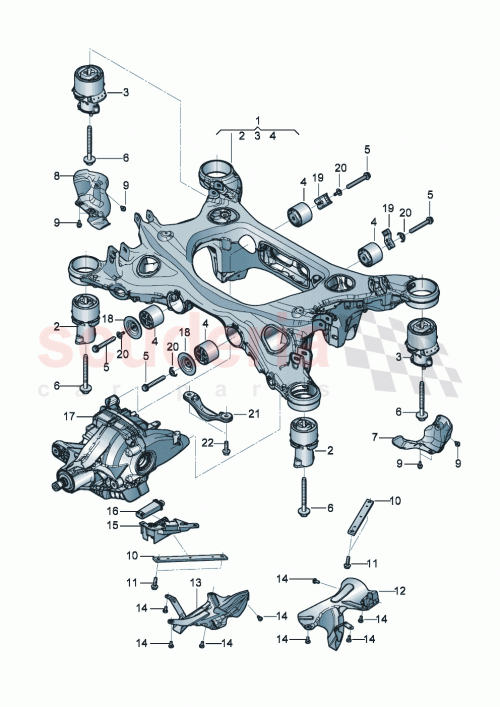 Part Diagram for Bentley 971599030AT