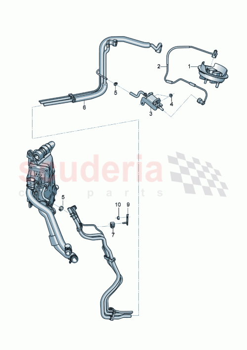 Part Diagram for Bentley 971261173B