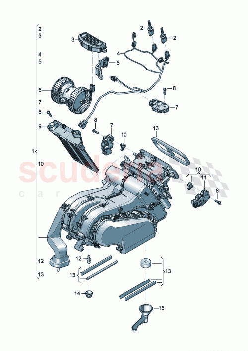 Part Diagram for Bentley 975 815 478