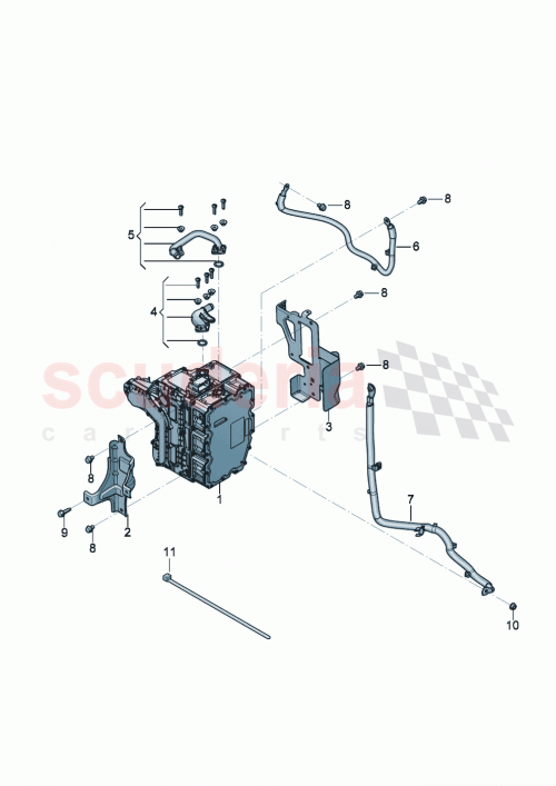 Part Diagram for Bentley 971907170M