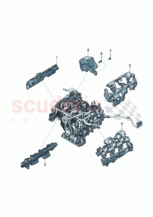 Part Diagram for Bentley 971 133 919 D