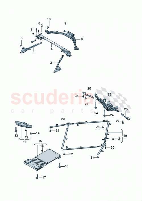Part Diagram for Bentley N90997802