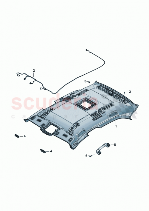 Part Diagram for Bentley 3SE 867 501 FL