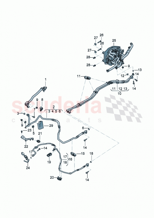 Part Diagram for Bentley N0102217