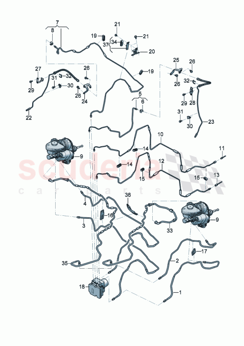 Part Diagram for Bentley 3SB 614 726