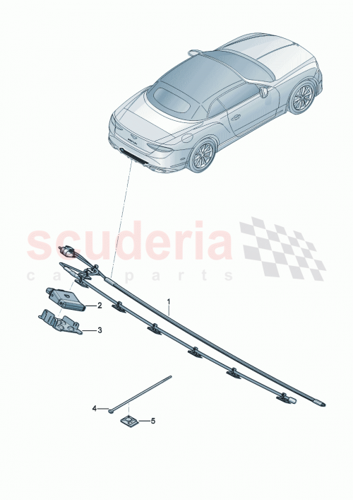 Part Diagram for Bentley 3SA962239B