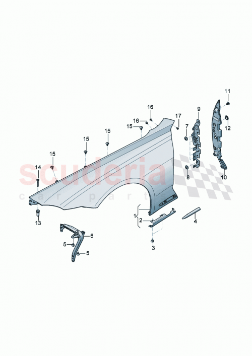 Part Diagram for Bentley 3SD 821 162 C