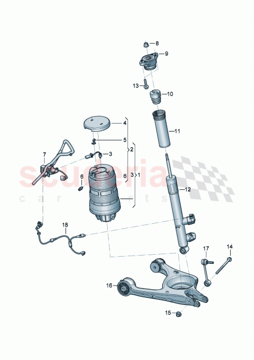 Part Diagram for Bentley 975513028AD