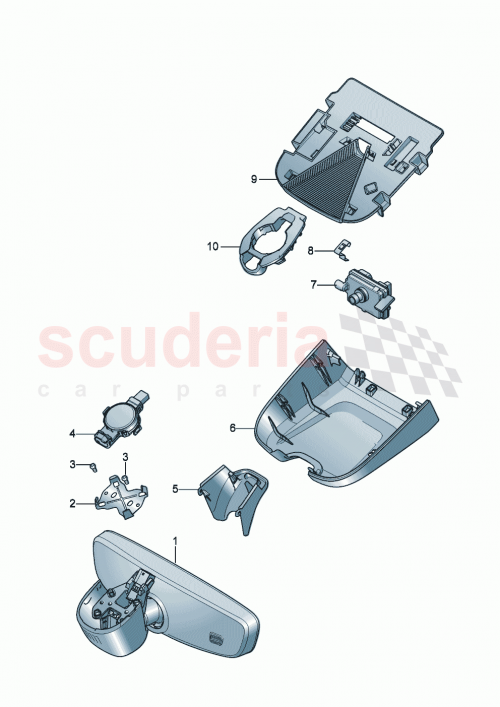 Part Diagram for Bentley 3SA 857 511