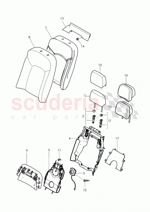 Part Diagram for Bentley 3Y5885516