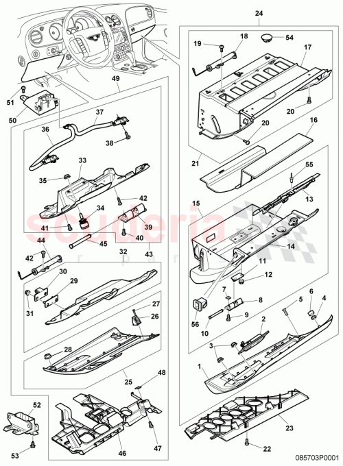 Part Diagram for Bentley N01100412
