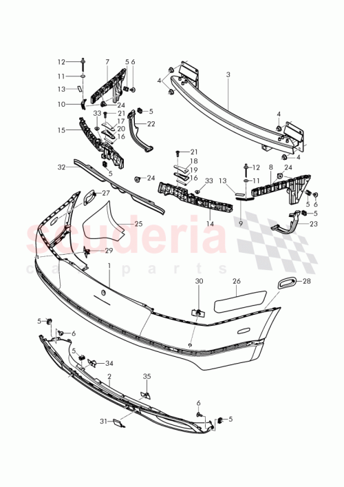 Part Diagram for Bentley 3W3 807 864 G