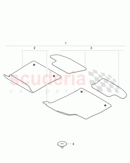 Part Diagram for Bentley 3W2 863 691 Q