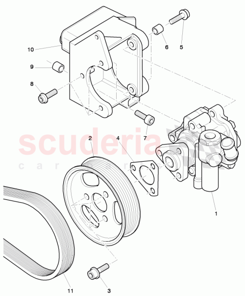 Part Diagram for Bentley N10225802