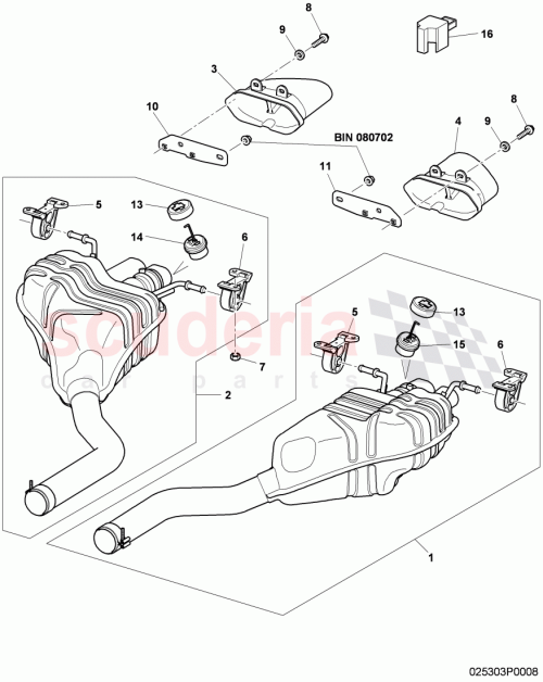 Part Diagram for Bentley 3W3 253 609 AE