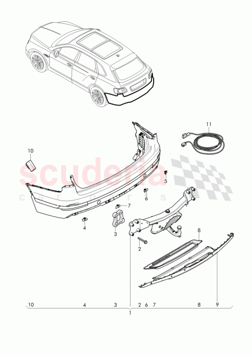 Part Diagram for Bentley 36A 971 124