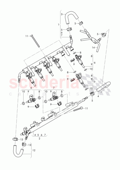 Part Diagram for Bentley WHT 007 801
