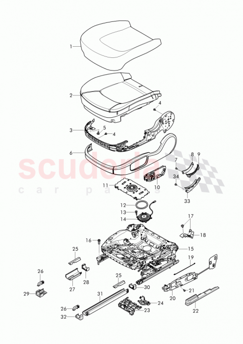 Part Diagram for Bentley 3Y5 881 406 M
