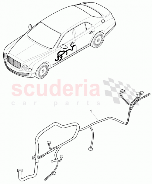 Part Diagram for Bentley 3Y2 971 120 C