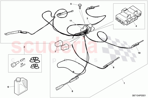 Part Diagram for Bentley 3W7959255B009