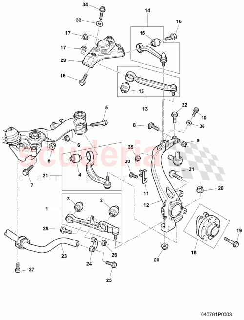 Part Diagram for Bentley 3W0 407 151 E