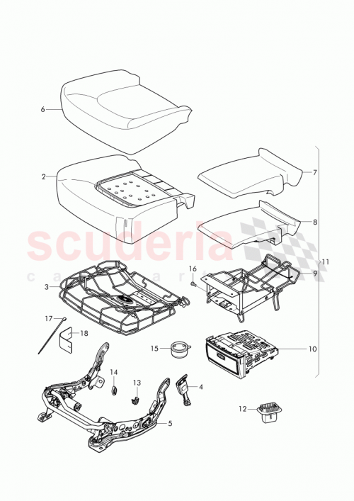 Part Diagram for Bentley 3Y5885192C