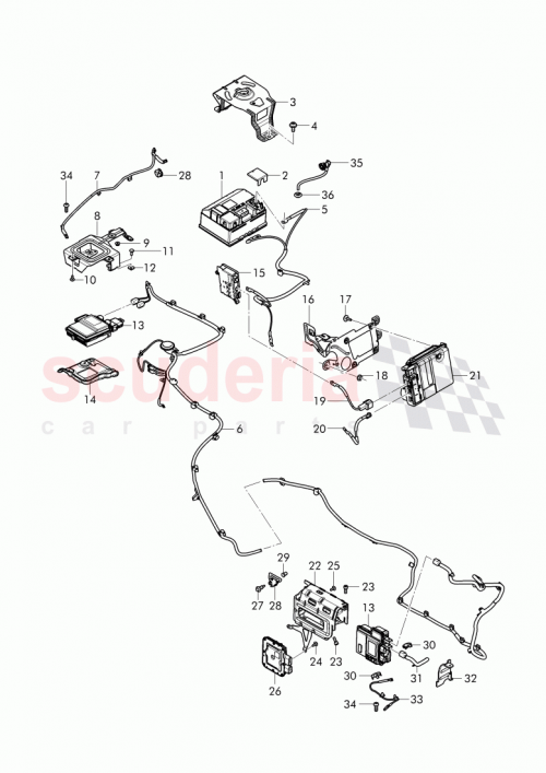 Part Diagram for Bentley 4M0 971 534 T